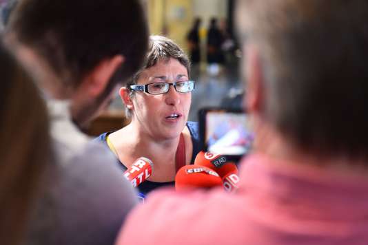 NICOLAS TUCAT / AFP Marie-Lys Bibeyran, à Bordeaux, le 21 septembre.
